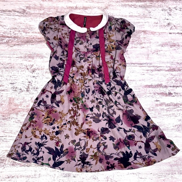W118 by Walter Baker Purple Flutter Sleeve Sundress Women’s Size‎ Medium - Picture 1 of 9